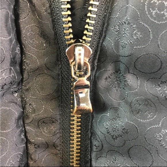 Black Fox Fur and Goose Down Puffy Jacket Laundry by Shelli Segal - Picture 10 of 12